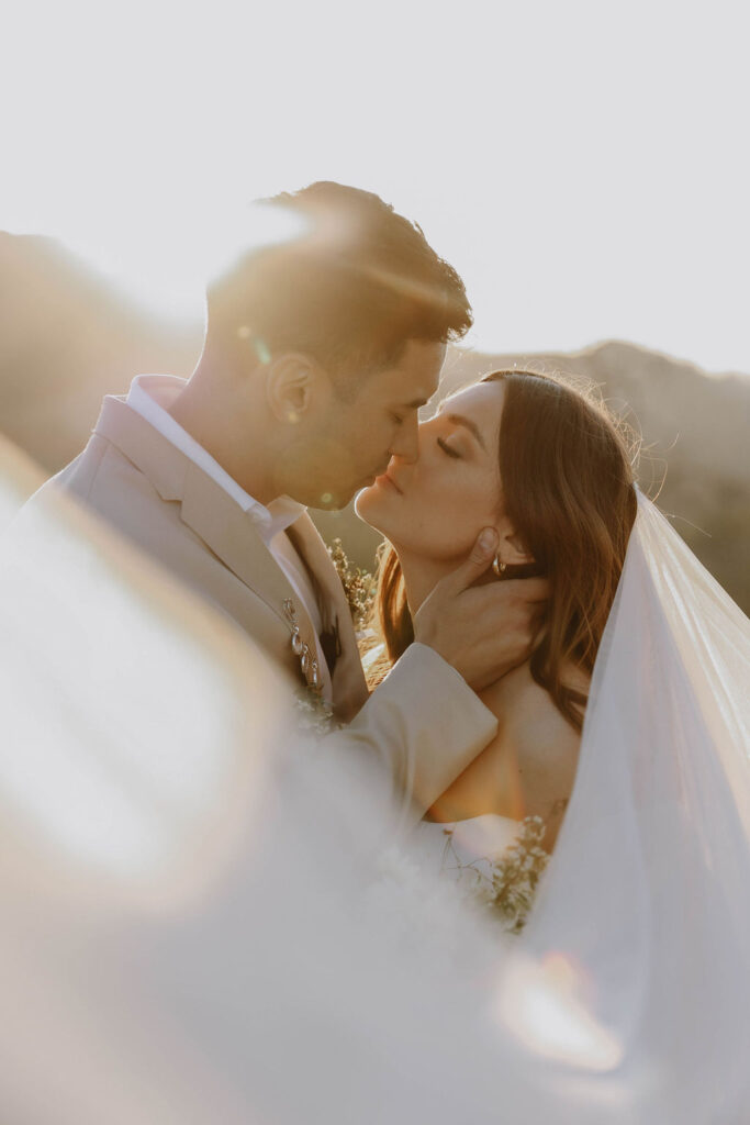 Bride and groom portraits from French Oak Ranch wedding in California