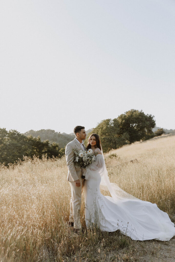 West Event Co | Sonoma County Wedding Planner | stunning classy couple